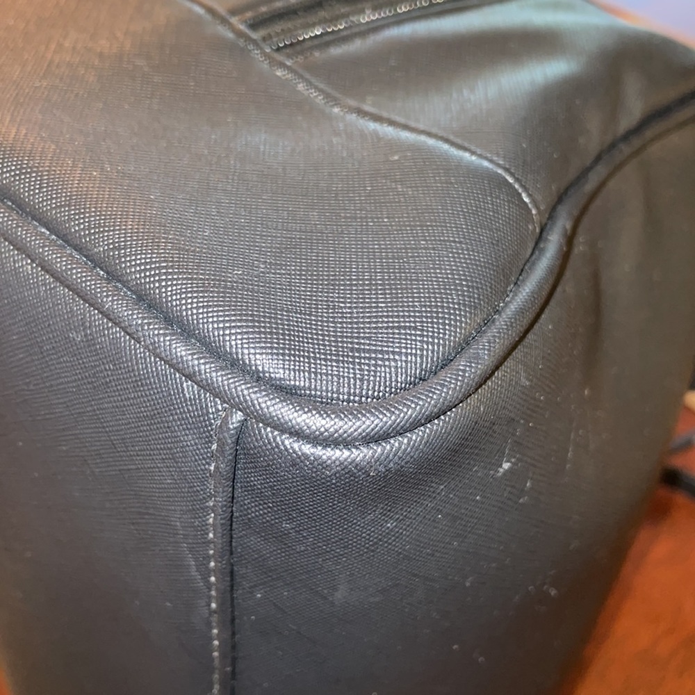 Carven Paris Saffiano Leather Handbag - Picture 12 of 16